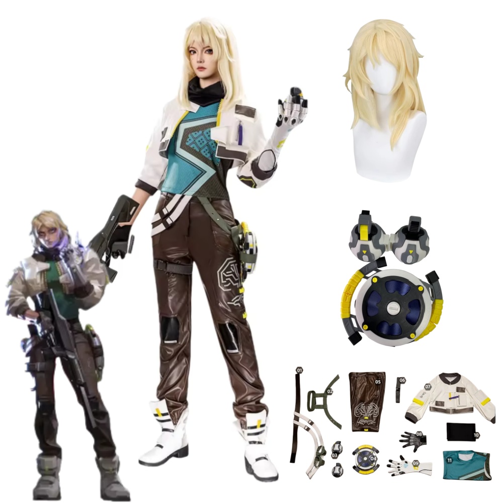 Fantasia de Cosplay Deadlock V - Anime Cosplay Outfit avaliação e preço