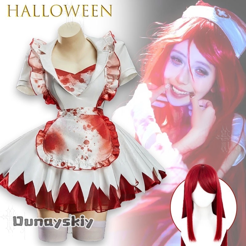 OHaYo% Fantasia de Enfermeira  - Anime Cosplay Nurse avaliação e preço