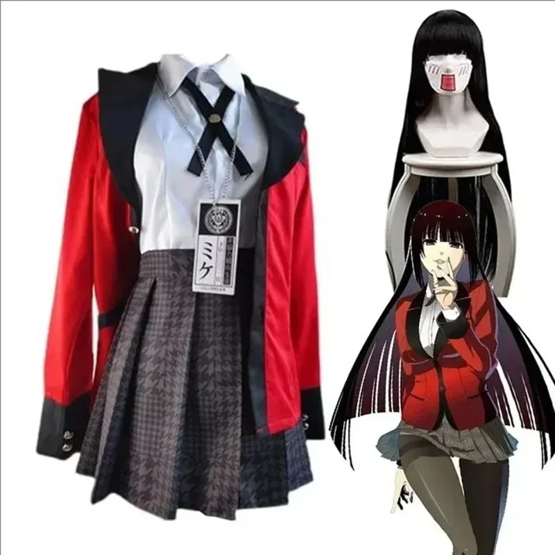 Fantasia de Cosplay Anime Kake - Anime Cosplay Kakegurui avaliação e preço