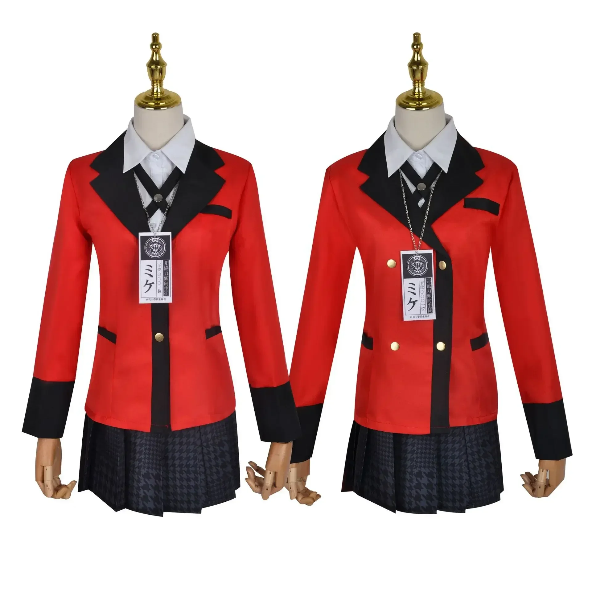 Fantasia de Cosplay Anime Kake - Anime Cosplay Kakegurui avaliação e preço