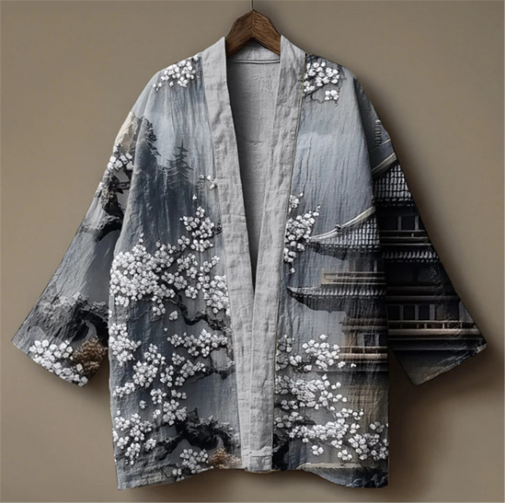 Kimono com Estampa de Grua Jap - Demon Slayer Haori avaliação e preço