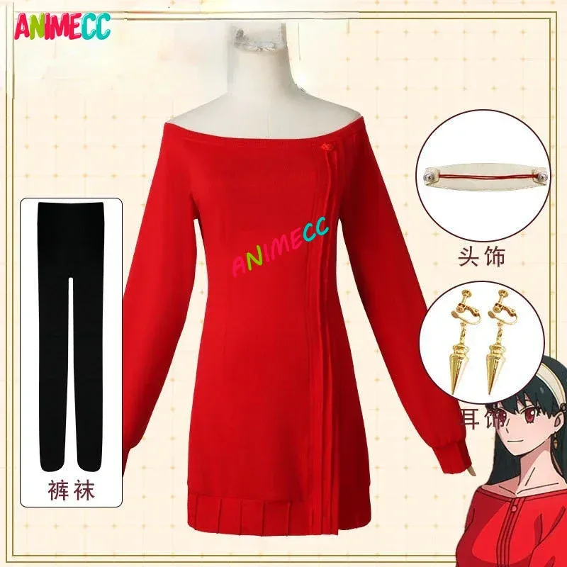 Animecc em estoque yor forger  - Anime Cosplay Yor avaliação e preço