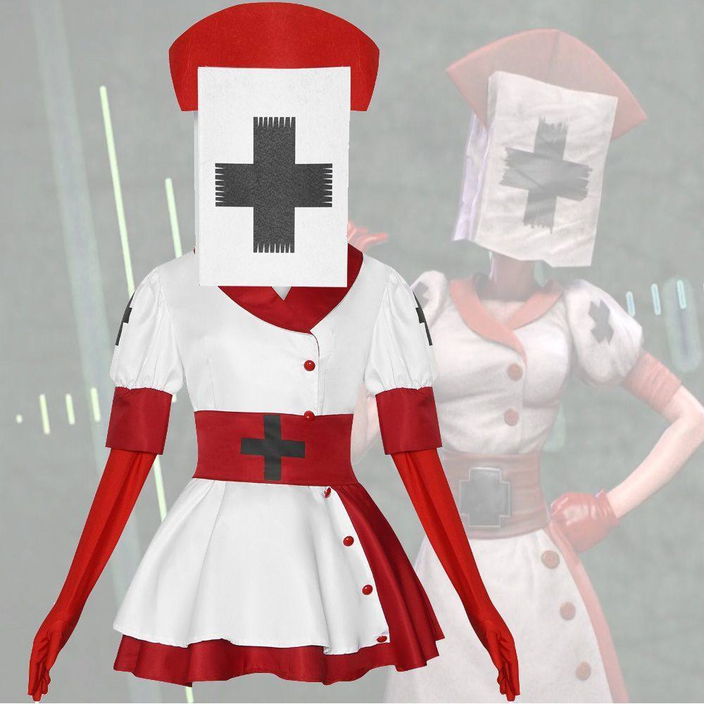 Fantasia Completa de Enfermeir - Anime Cosplay Nurse avaliação e preço
