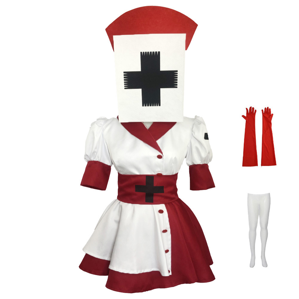 Fantasia Completa de Enfermeir - Anime Cosplay Nurse avaliação e preço