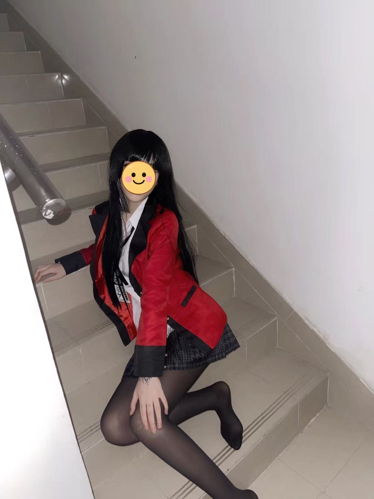 Fantasia de Cosplay Jabami Yum - Anime Cosplay Kakegurui avaliação e preço