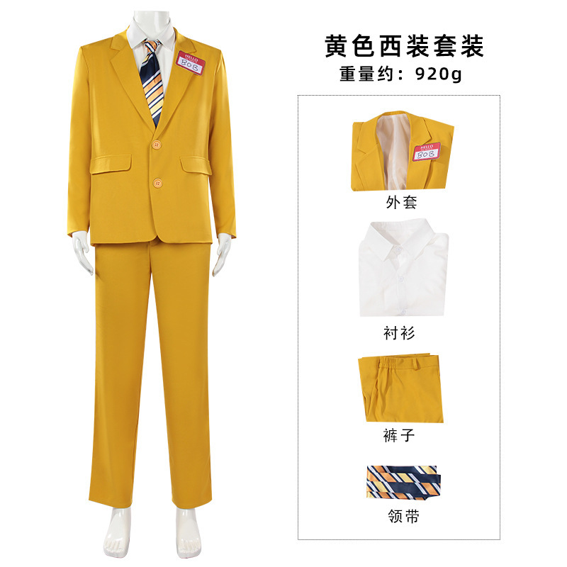 Conjunto de Terno Amarelo com  - Anime Cosplay Name avaliação e preço