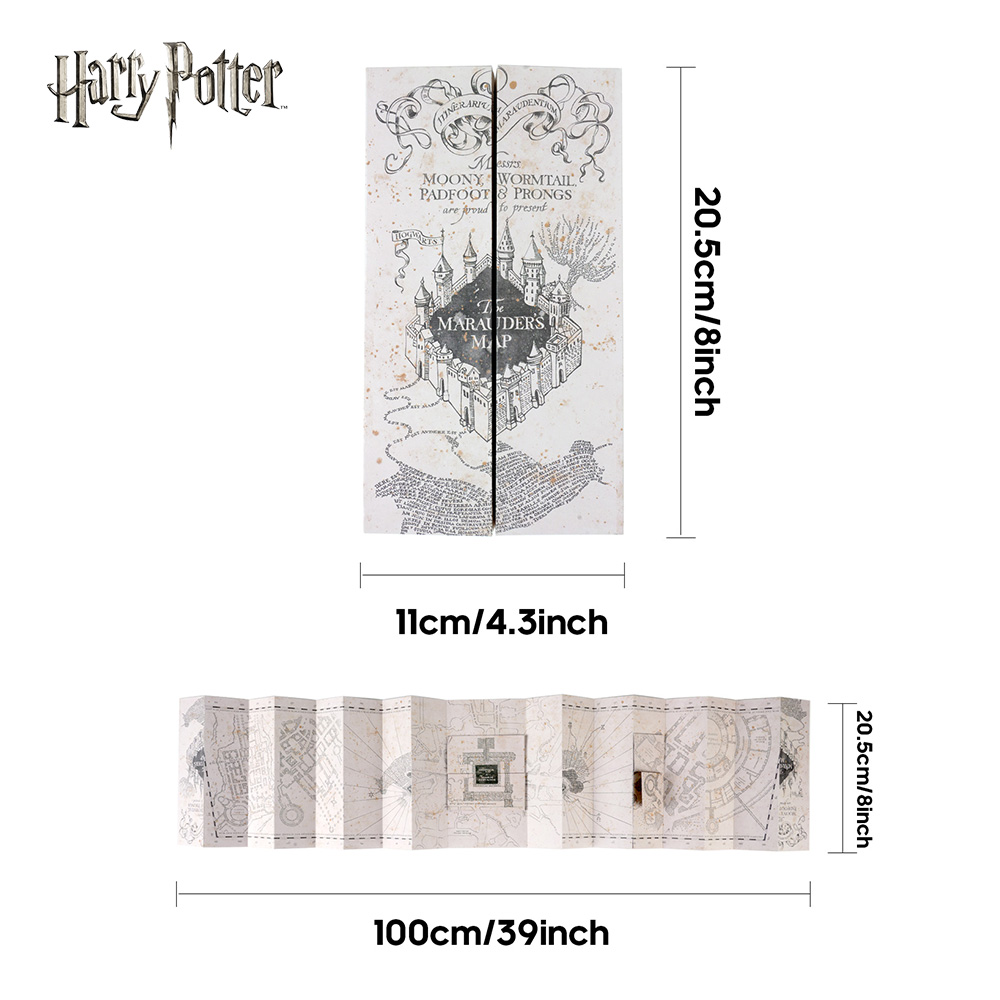1PC Mapa da Escola de Magia do - Anime Cosplay Roleplay avaliação e preço