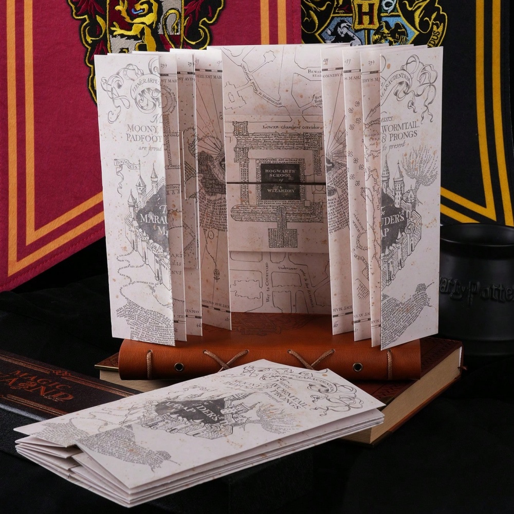 1PC Mapa da Escola de Magia do - Anime Cosplay Roleplay avaliação e preço