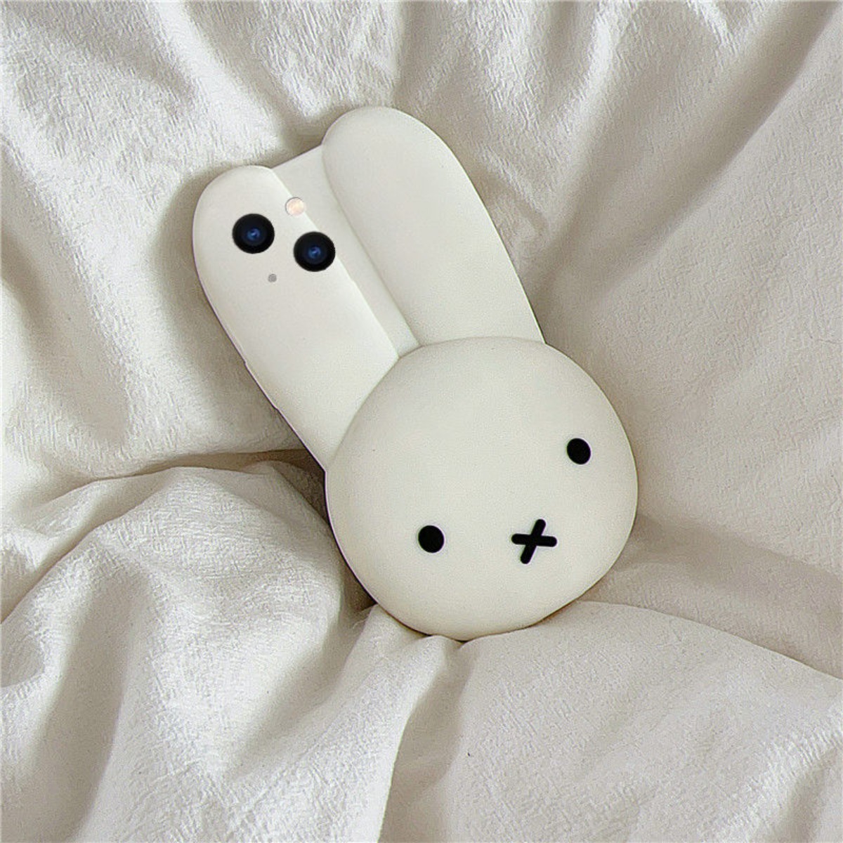 Miffy coelho branco silicone c - Anime Cosplay Images avaliação e preço