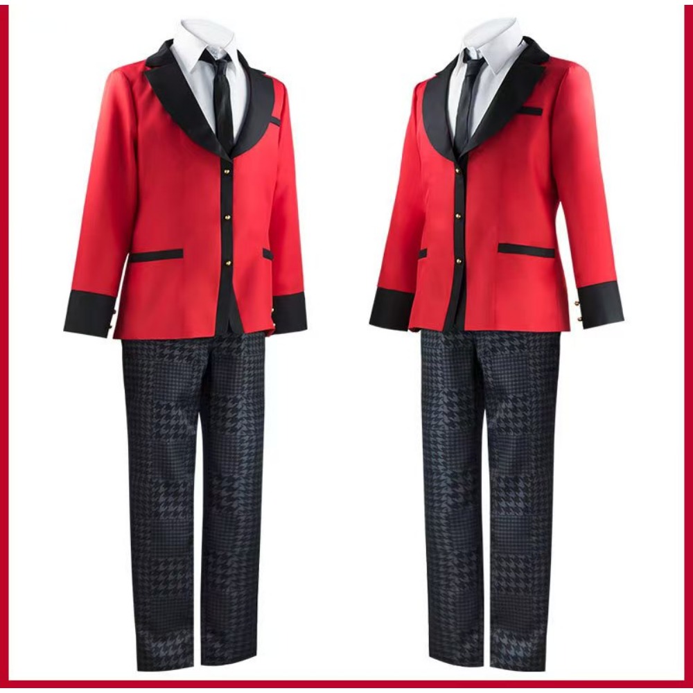 Conjunto de cosplay Suzui Ryot - Anime Cosplay Kakegurui avaliação e preço